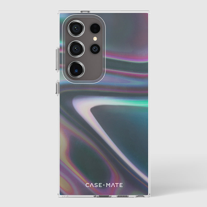 Case-Mate Soap Bubble - Hülle für Samsung Galaxy S24 Ultra (Irisierend)