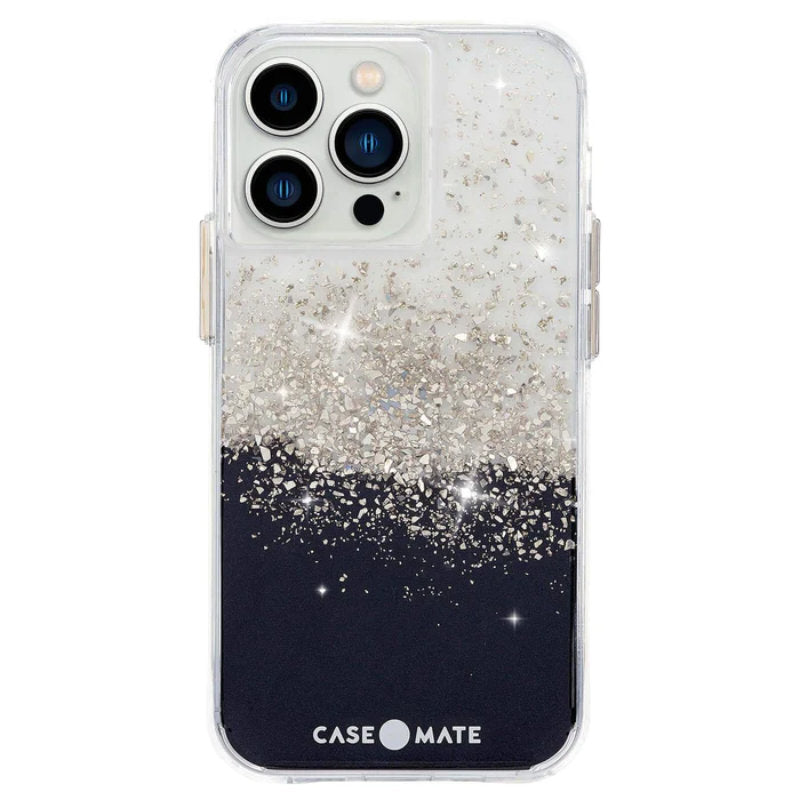Case-Mate Karat - Hülle für iPhone 13 Pro verziert mit Onyx (Onyx)