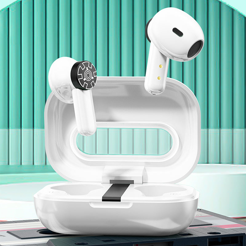 WEKOME VA06 Vanguard Series - Bluetooth V5.2 TWS wireless headphones with charging case (White)