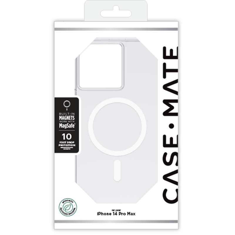 Case-Mate Tough Clear MagSafe - Hülle für iPhone 14 Pro Max (Klar)