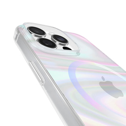 Case-Mate Soap Bubble MagSafe - Hülle für iPhone 16 Pro Max (Schillernd)