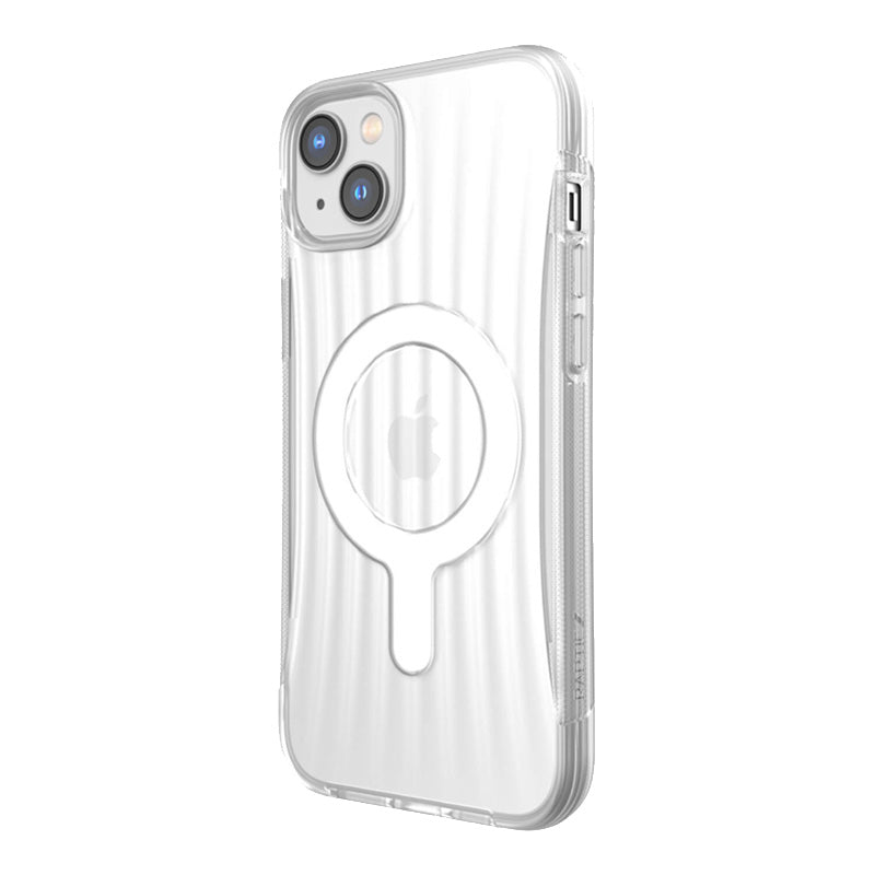 X-Doria Raptic Clutch MagSafe - Biodegradable case for iPhone 14 Plus (Drop-Tested 3m) (Clear)