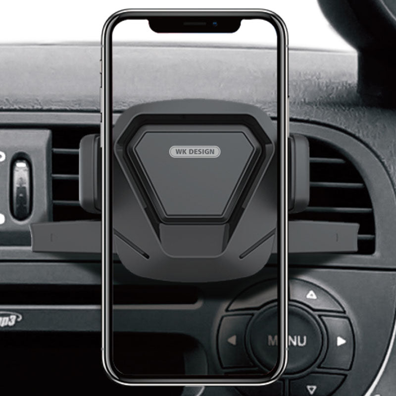 WEKOME WP-U82 King Kong Series - Mechanical car holder for phones 4.7"- 6.5" (Black)