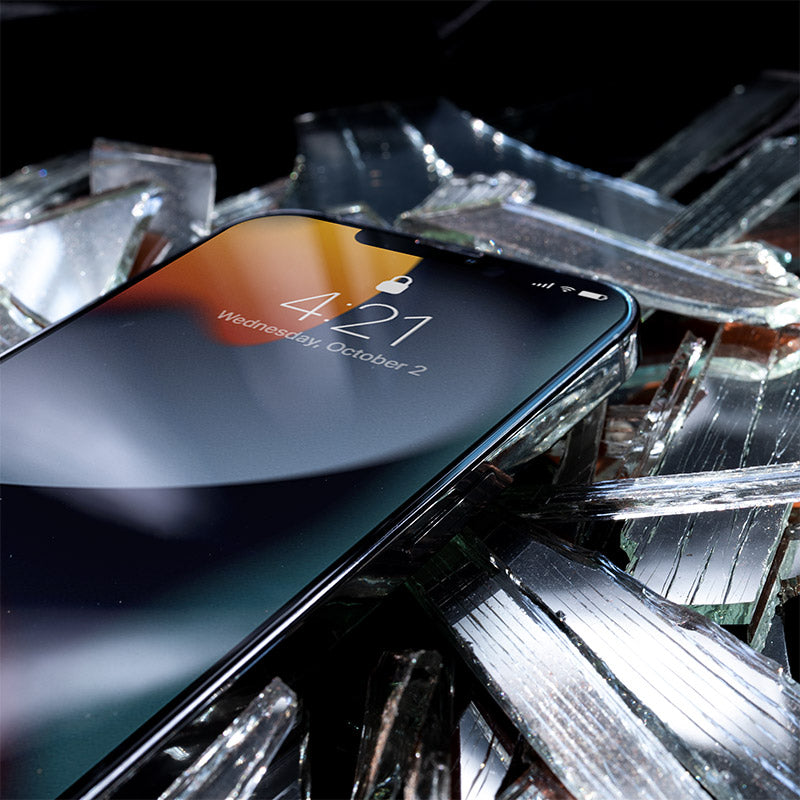Crong 7D Nano Flexible Glass – Hybrid-Displayschutz mit vollständiger Abdeckung 9H iPhone 5.4 iPhone 13 mini