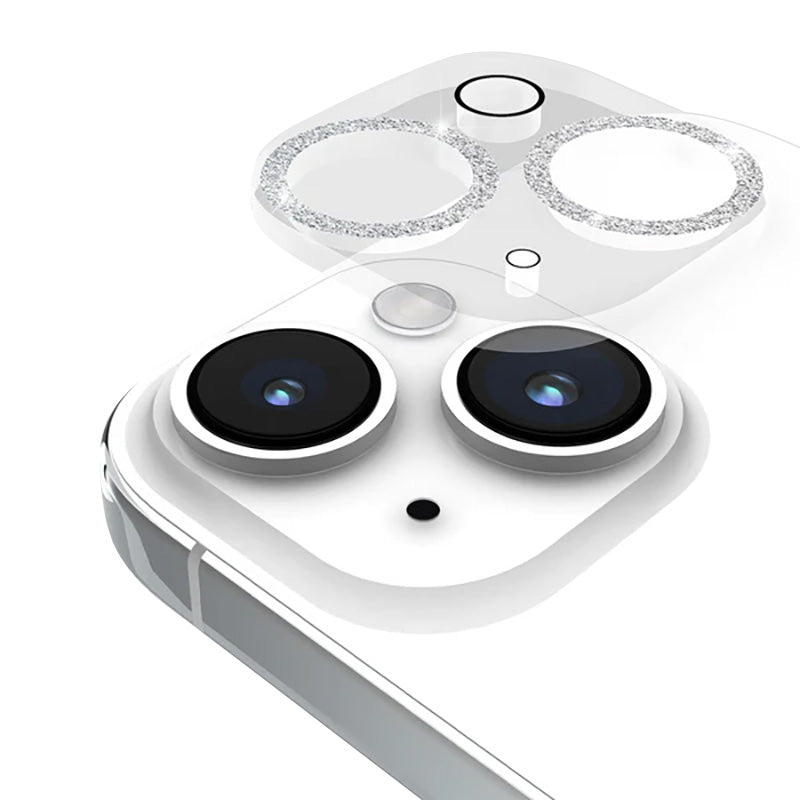 Case-Mate Sparkle Lens Protector – Schutzglas für iPhone 15 / iPhone 15 Plus Kamera (Twinkle)