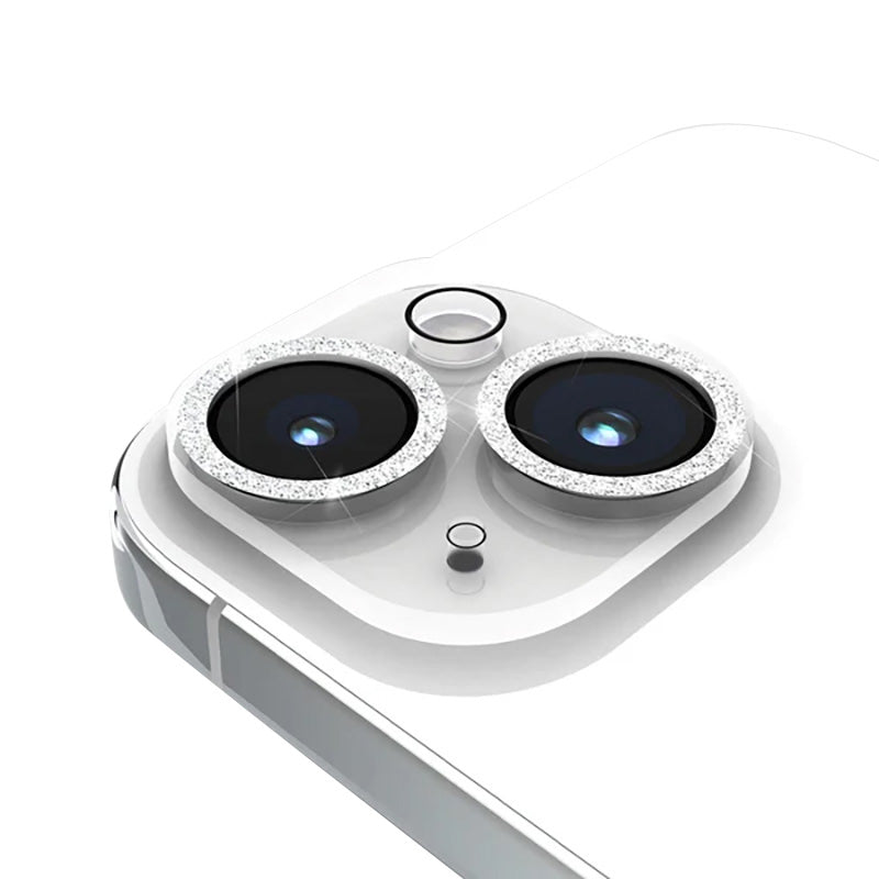 Case-Mate Sparkle Lens Protector – Schutzglas für iPhone 15 / iPhone 15 Plus Kamera (Twinkle)