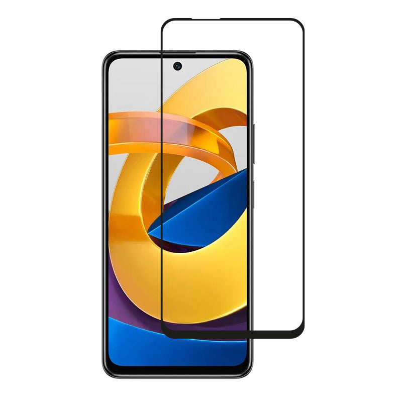 Crong 7D Nano Flexible Glass – vollständig abdeckender Hybrid-Displayschutz 9H POCO M4 Pro 5G