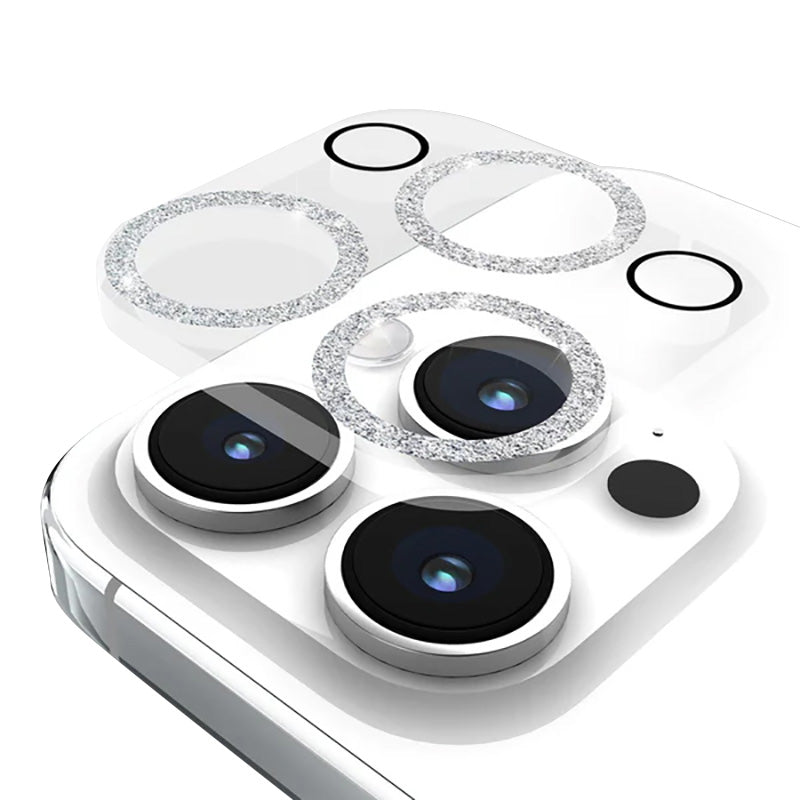 Case-Mate Sparkle Lens Protector – Schutzglas für iPhone 15 Pro / iPhone 15 Pro Max Kamera (Twinkle)