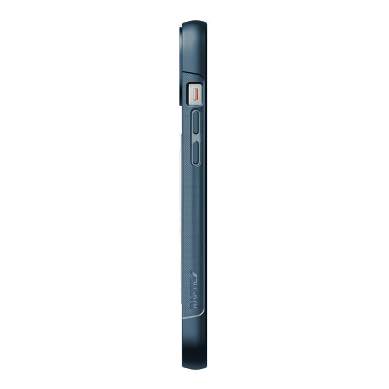 X-Doria Raptic Clutch MagSafe - Biodegradable case for iPhone 14 Plus (Drop-Tested 3m) (Marine Blue)