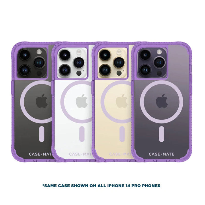 Case-Mate Tough Plus MagSafe - Hülle iPhone 14 Pro (La Lavender)