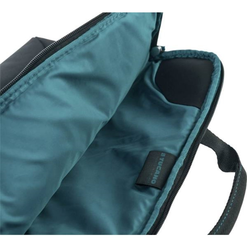 Tucano Smilza Super Slim Bag – MacBook Pro 16"/Notebook 15,6" Tasche (Schwarz)
