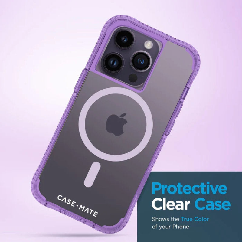 Case-Mate Tough Plus MagSafe - Hülle iPhone 14 Pro (La Lavender)