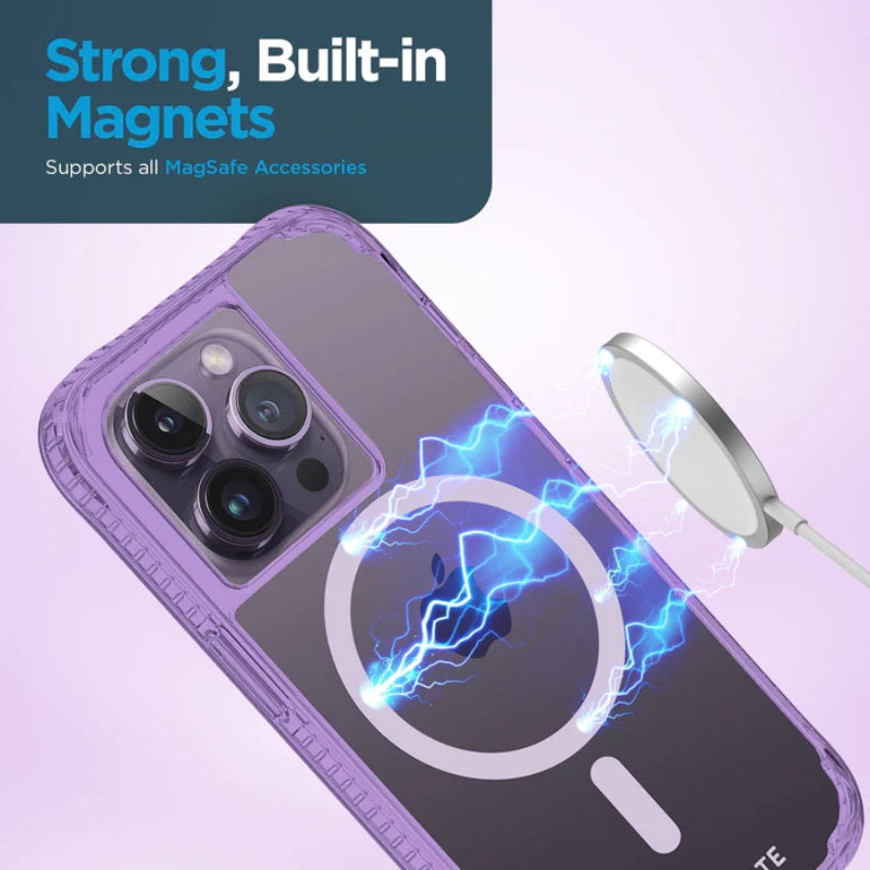 Case-Mate Tough Plus MagSafe - Hülle iPhone 14 Pro (La Lavender)
