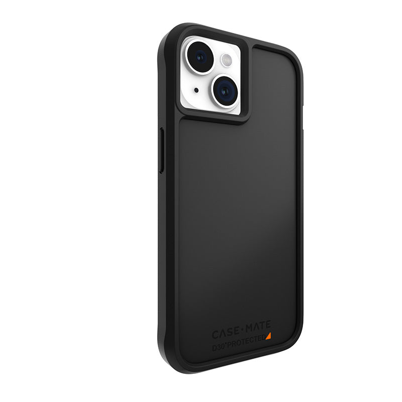 Case-Mate Ultra Tough Plus D3O MagSafe - Hülle für iPhone 15 / iPhone 14 / iPhone 13 (Schwarz)
