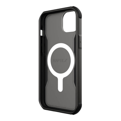 X-Doria Raptic For Built MagSafe - Hülle für iPhone 14 Plus (Falltest aus 6 m Höhe) (Schwarz)