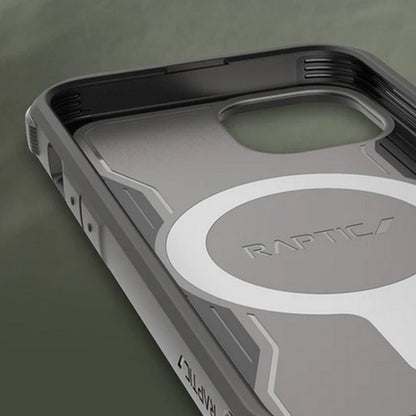 X-Doria Raptic For Built MagSafe - Hülle für iPhone 14 Plus (Falltest aus 6 m Höhe) (Schwarz)