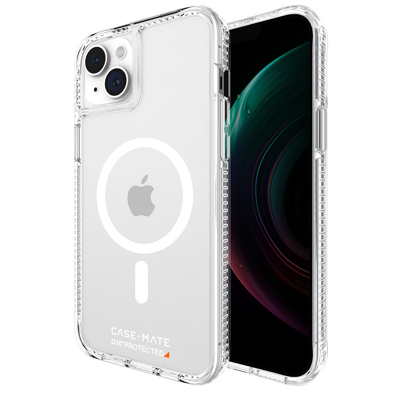 Case-Mate Ultra Tough plus D3O MagSafe - iPhone 15 Plus Hülle (Klar)