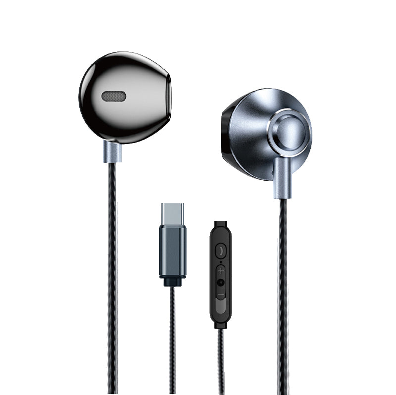 WEKOME YB08 Blackin Series - HiFi USB-C Wired Headphones (Tarnish)