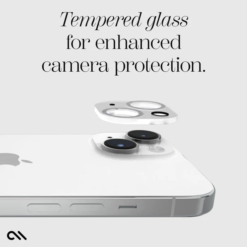 Case-Mate Sparkle Lens Protector – Schutzglas für iPhone 15 / iPhone 15 Plus Kamera (Twinkle)