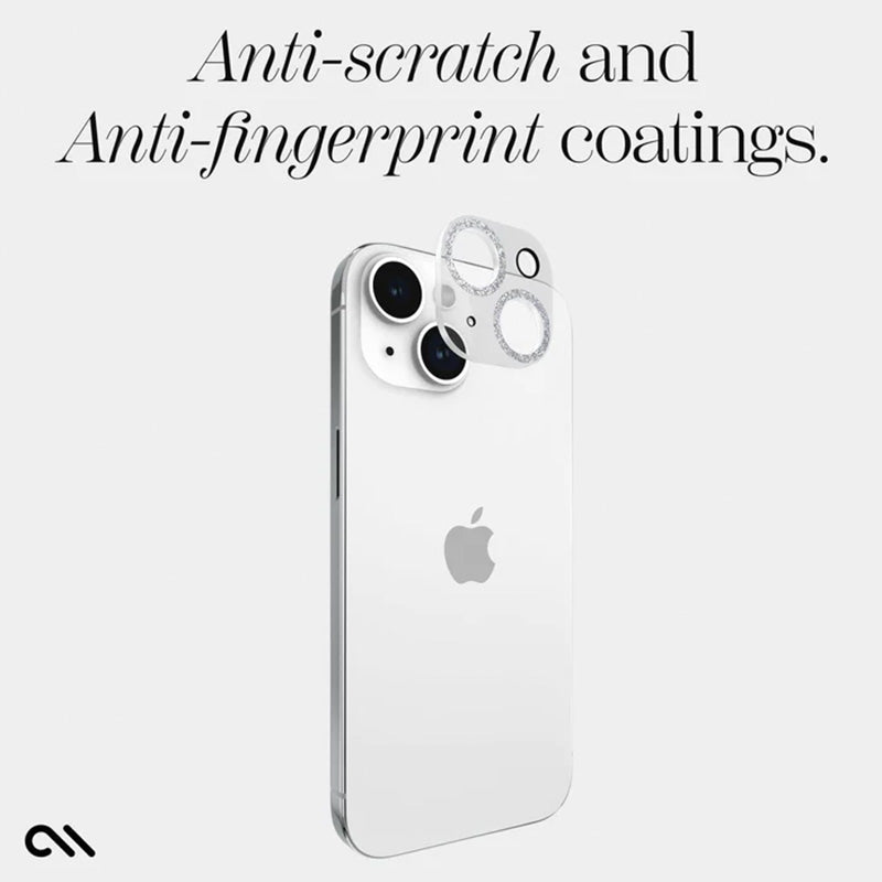 Case-Mate Sparkle Lens Protector – Schutzglas für iPhone 15 / iPhone 15 Plus Kamera (Twinkle)