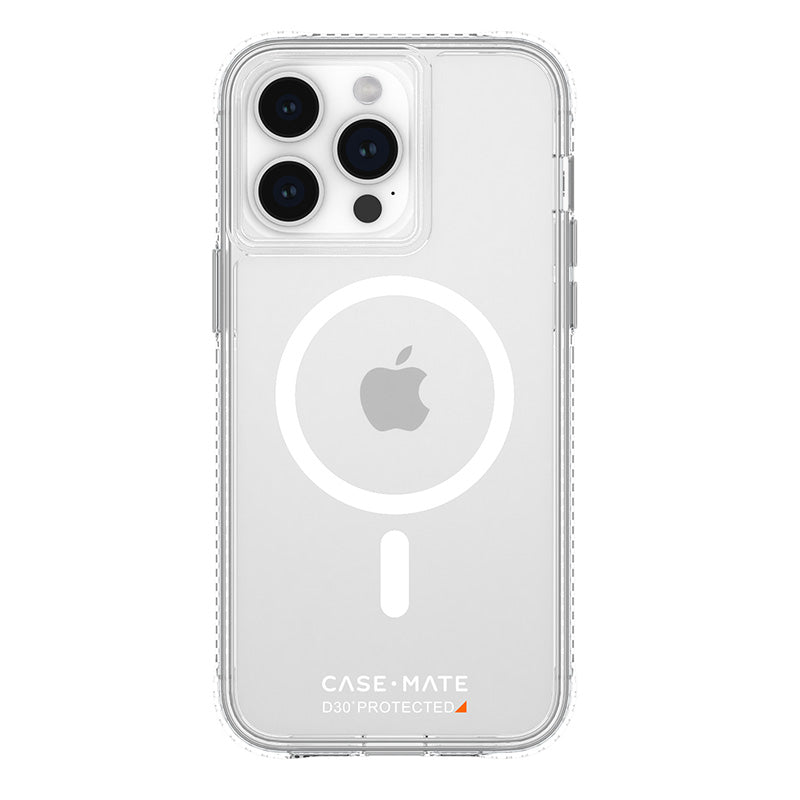 Case-Mate Ultra Tough plus D3O MagSafe - iPhone 15 Pro Max Hülle (Klar)
