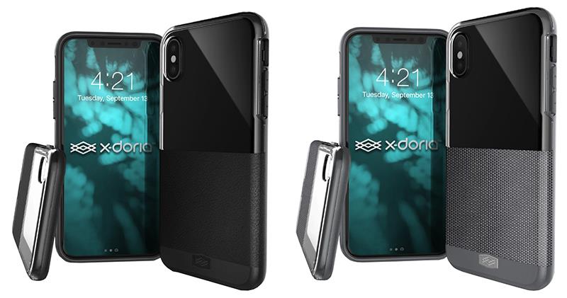 X-Doria Dash - Case for iPhone X (Black Leather)