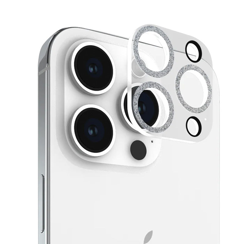 Case-Mate Sparkle Lens Protector – Schutzglas für iPhone 15 Pro / iPhone 15 Pro Max Kamera (Twinkle)