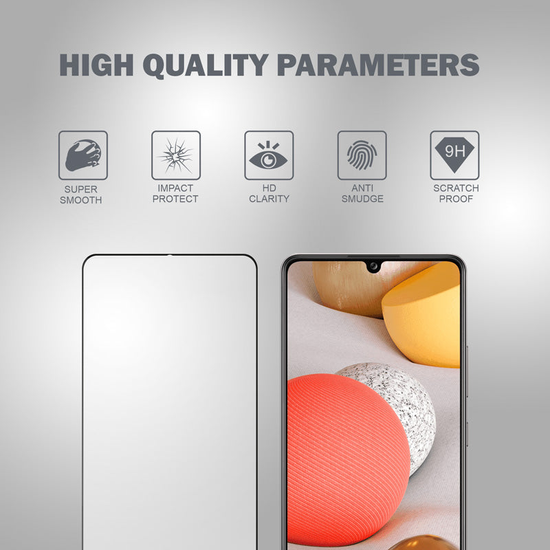 Crong 3D Armor Glass - Tempered glass 9H Full Glue for the entire screen of the Samsung Galaxy A42 5G