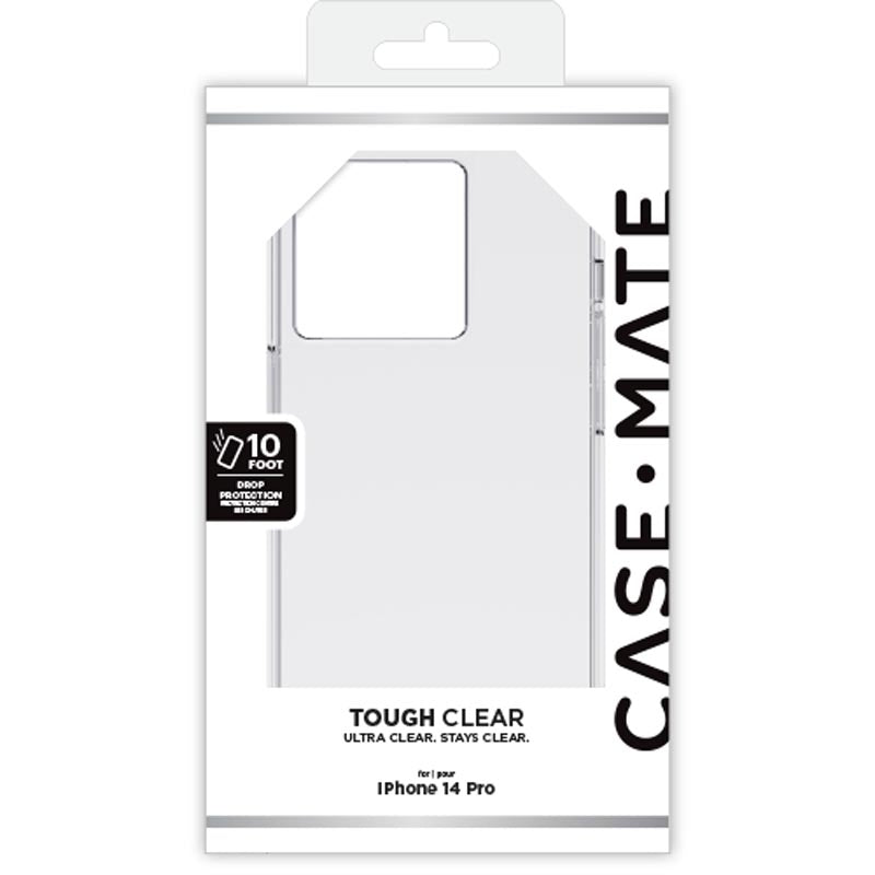 Case-Mate Tough Clear - Hülle für iPhone 14 Pro (Klar)