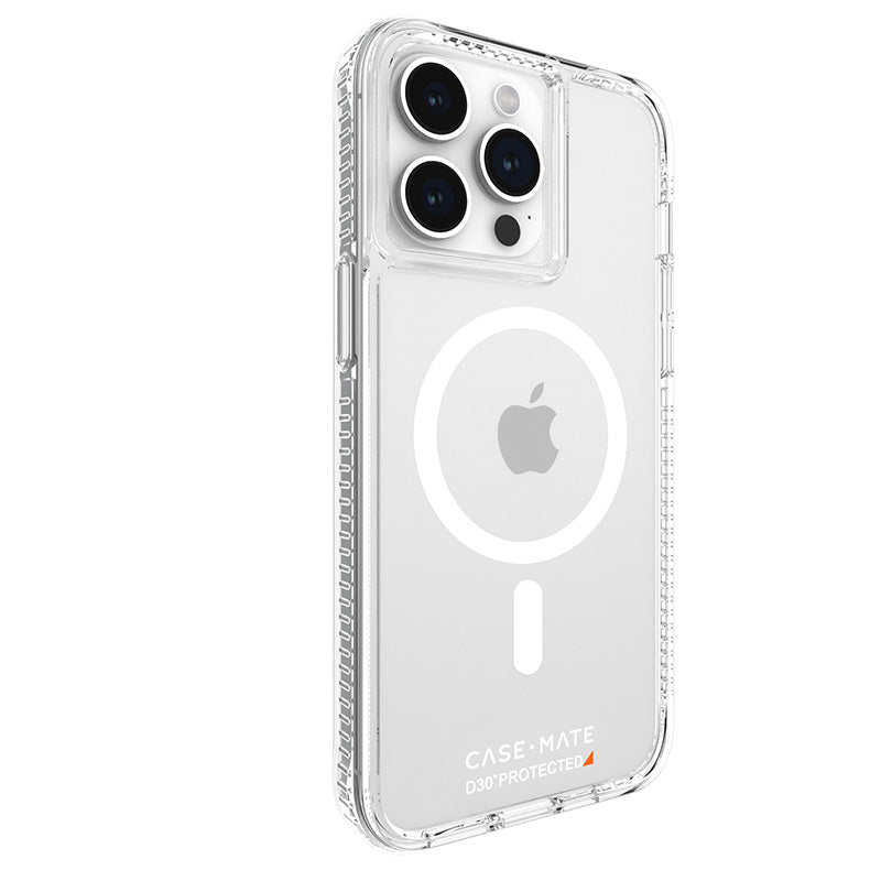 Case-Mate Ultra Tough plus D3O MagSafe - iPhone 15 Pro Max Hülle (Klar)
