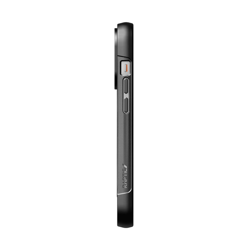 X-Doria Raptic Clutch MagSafe - Biodegradable case for iPhone 14 Pro (Drop-Tested 3m) (Black)