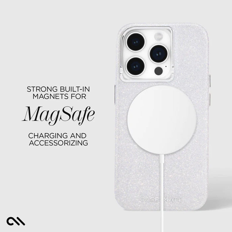 Case-Mate Shimmer MagSafe - Hülle für iPhone 15 Pro (Irisierend)