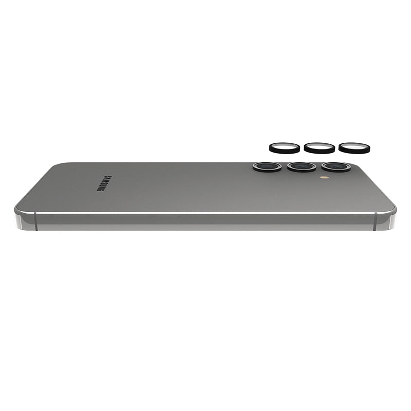 Case-Mate Aluminum Ring Lens Protector - Schutzglas für das Kameraobjektiv des Samsung Galaxy S24 (Schwarz)