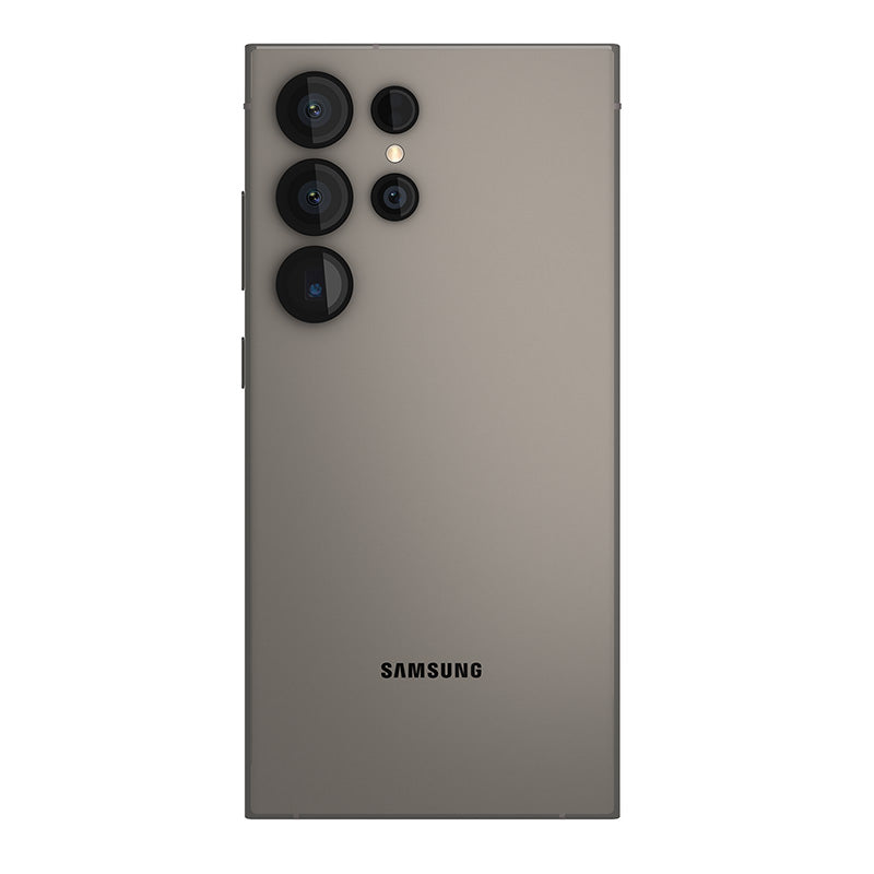 Case-Mate Aluminium Ring Lens Protector – Schutzglas für das Kameraobjektiv des Samsung Galaxy S24 Ultra (Schwarz)