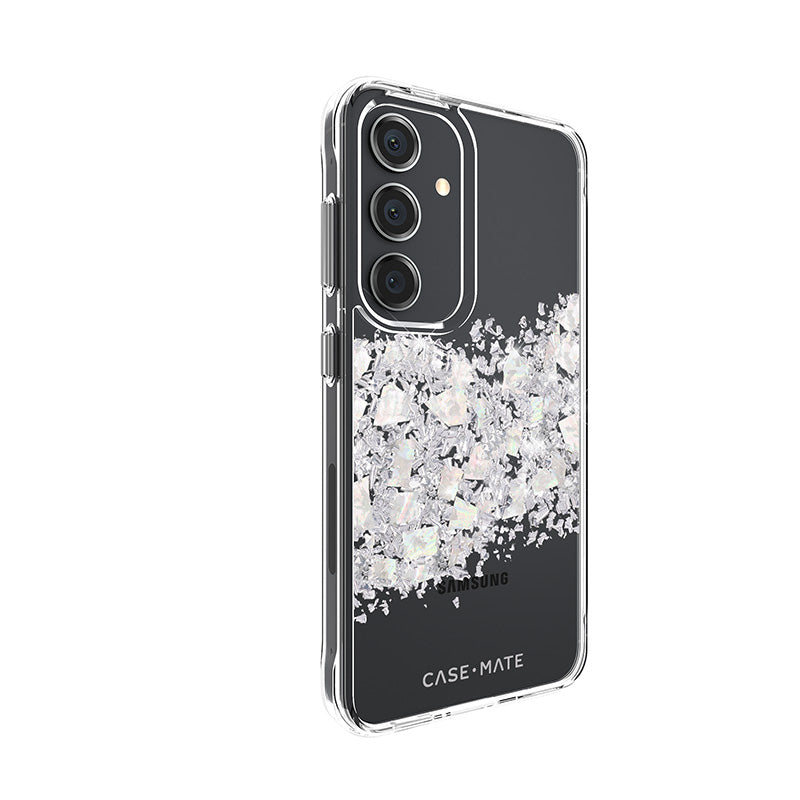 Case-Mate Karat - Samsung Galaxy S24 Hülle mit Perlmutt-Dekor (A Touch of Pearl)