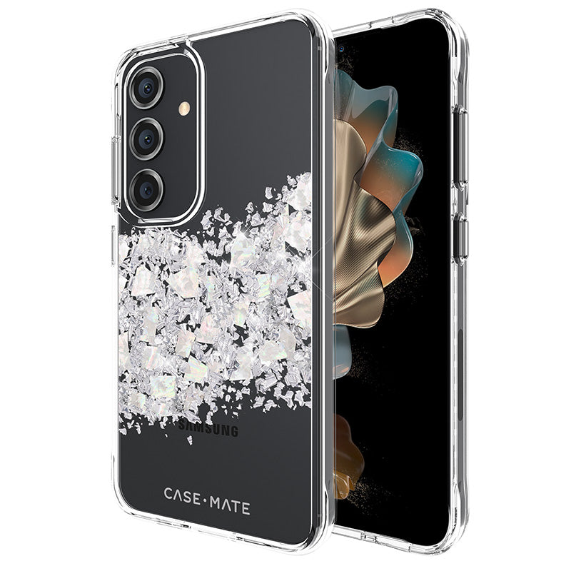 Case-Mate Karat - Samsung Galaxy S24 Hülle mit Perlmutt-Dekor (A Touch of Pearl)