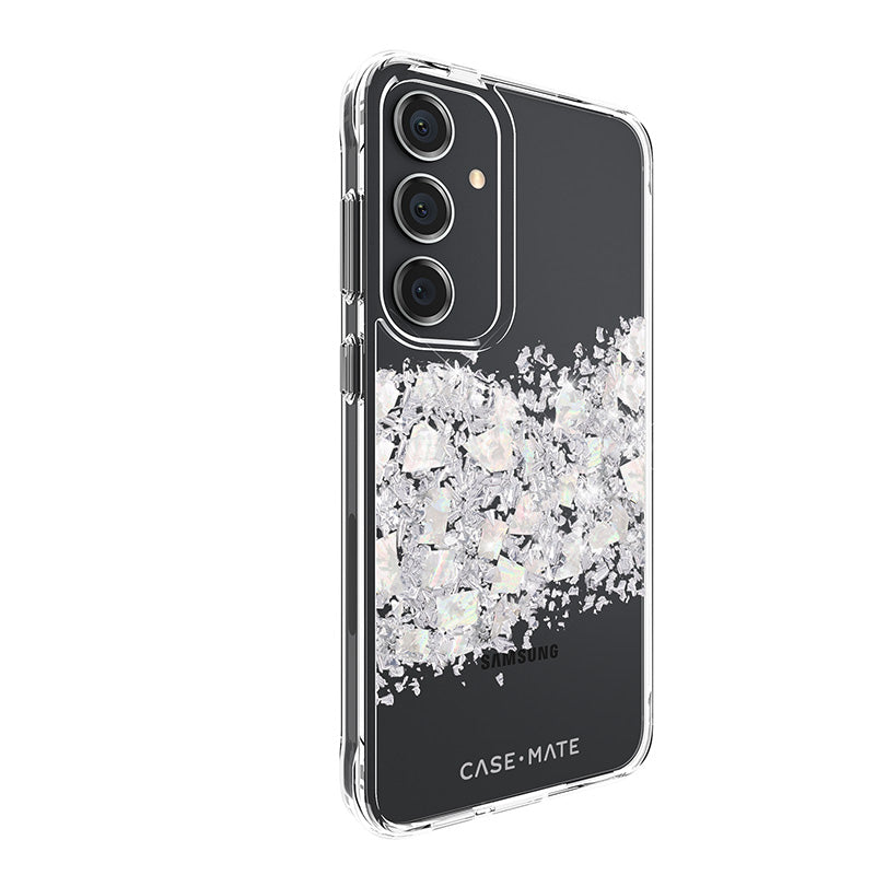 Case-Mate Karat - Samsung Galaxy S24+ Hülle verziert mit Perlmutt (A Touch of Pearl)