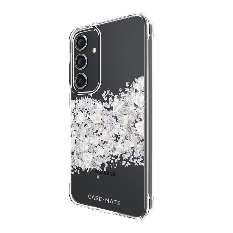 Case-Mate Karat - Samsung Galaxy S24+ Hülle verziert mit Perlmutt (A Touch of Pearl)
