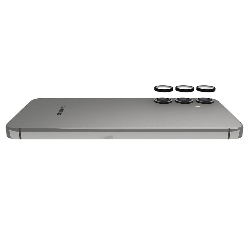 Case-Mate Aluminium Ring Lens Protector – Schutzglas für das Kameraobjektiv des Samsung Galaxy S24+ (Schwarz)