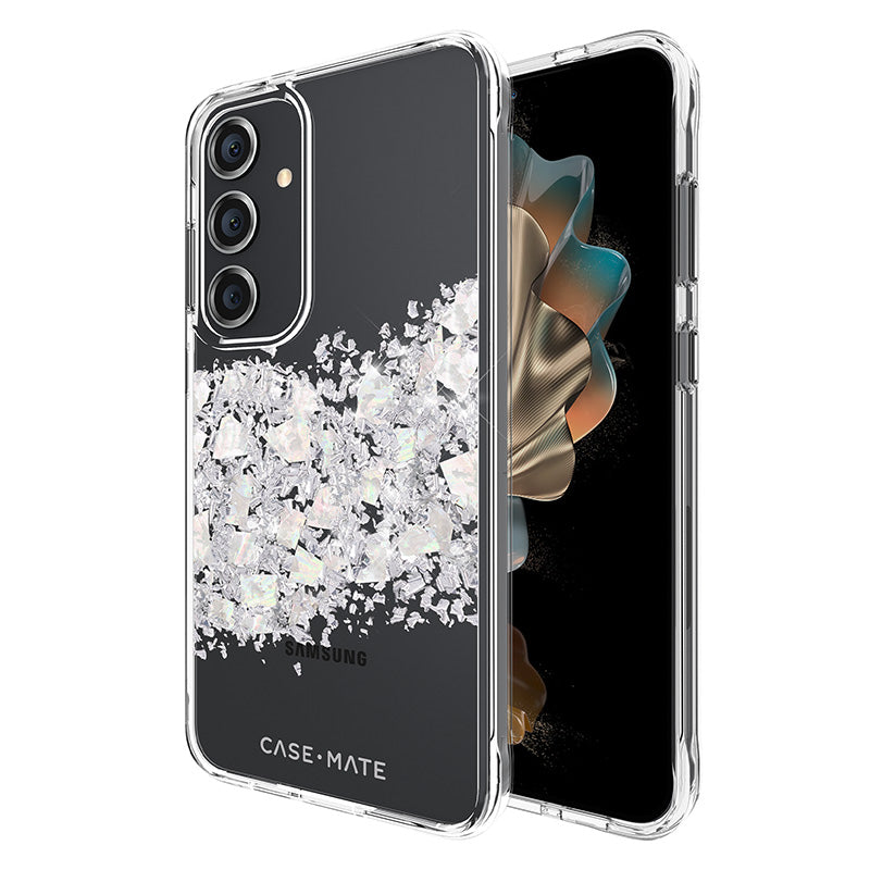 Case-Mate Karat - Samsung Galaxy S24+ Hülle verziert mit Perlmutt (A Touch of Pearl)