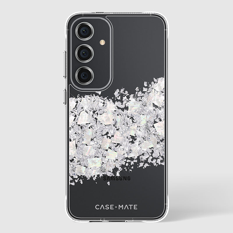 Case-Mate Karat - Samsung Galaxy S24+ Hülle verziert mit Perlmutt (A Touch of Pearl)