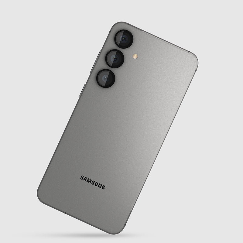 Case-Mate Aluminium Ring Lens Protector – Schutzglas für das Kameraobjektiv des Samsung Galaxy S24+ (Schwarz)