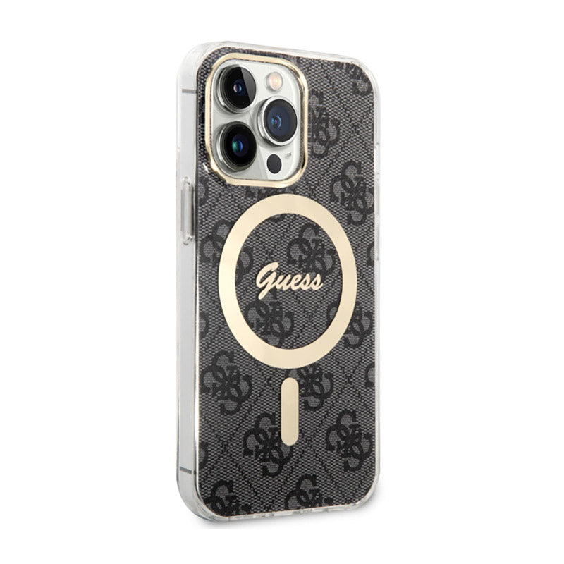 Guess 4G MagSafe - Case for iPhone 13 Pro (Black)