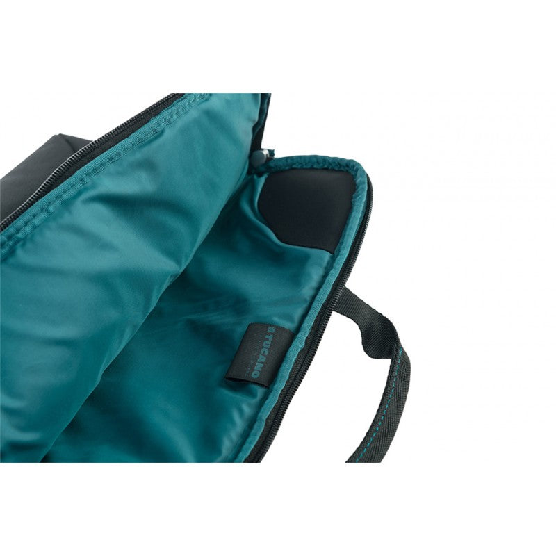 Tucano Smilza Super Slim Bag – Tasche für Tasche für MacBook Air 15 Zoll / Air / Pro 13 Zoll / Notebook 13 Zoll / 14 (Schwarz)