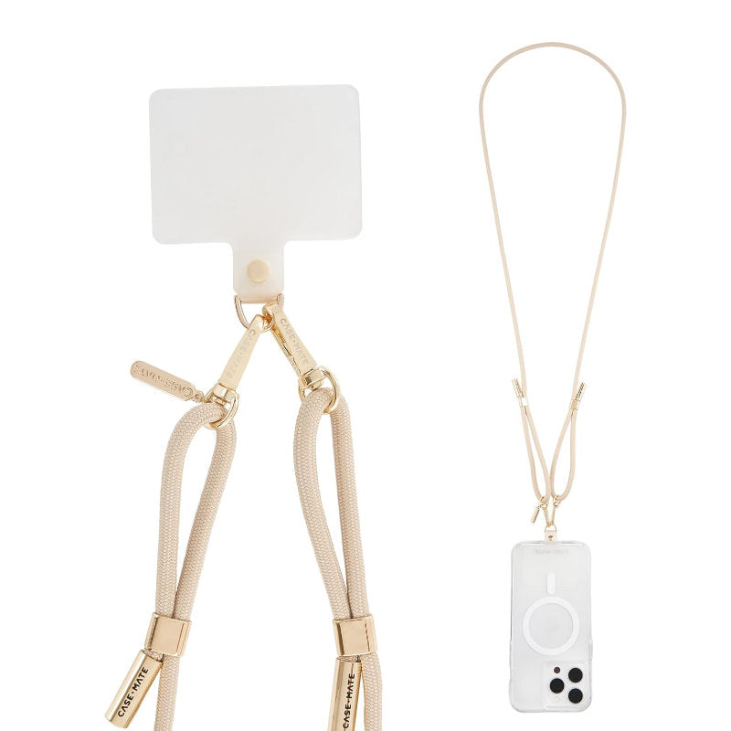 Case-Mate Phone Crossbody Rope – Schultergurt für Telefon (Beige)