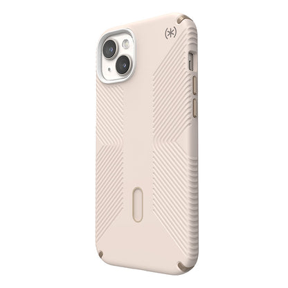 Speck Presidio2 Grip ClickLock &amp; Magsafe – Hülle für iPhone 15 Plus / iPhone 14 Plus (Bleached Bone / Heirloom Gold / Hazel Brown)