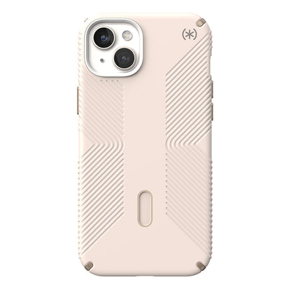 Speck Presidio2 Grip ClickLock &amp; Magsafe – Hülle für iPhone 15 Plus / iPhone 14 Plus (Bleached Bone / Heirloom Gold / Hazel Brown)