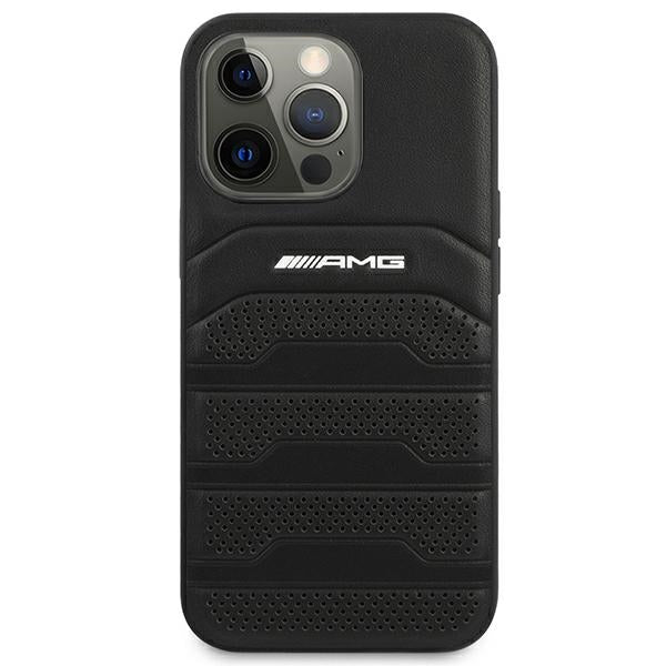 AMG Debossed Lines - hoesje voor iPhone 14 Pro Max (zwart)