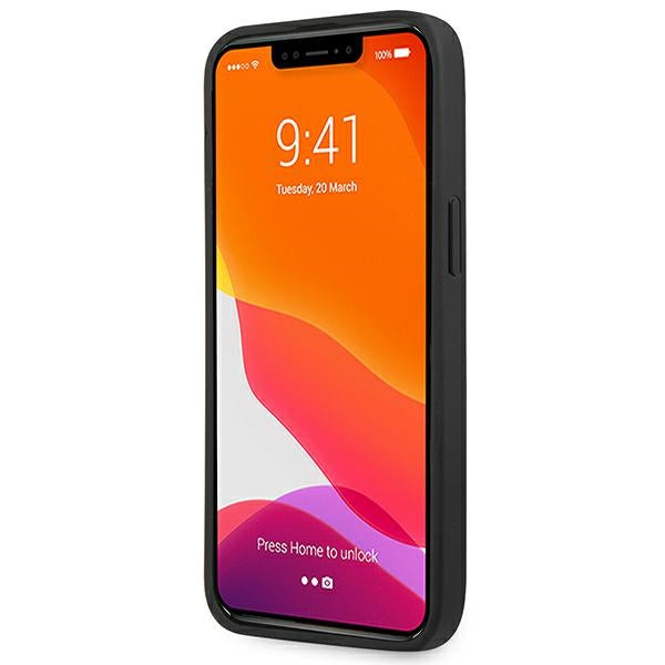 AMG Debossed Lines - hoesje voor iPhone 14 Pro Max (zwart)