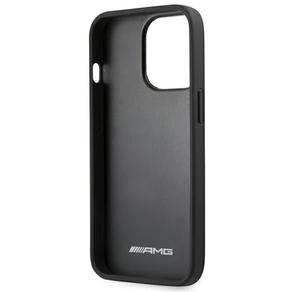 AMG Debossed Lines - hoesje voor iPhone 14 Pro Max (zwart)